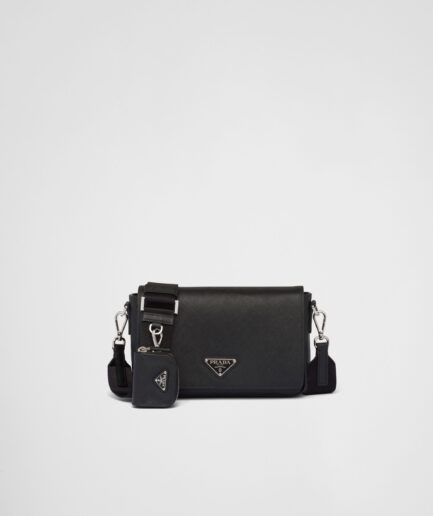 Borsa a tracolla in Saffiano Prada